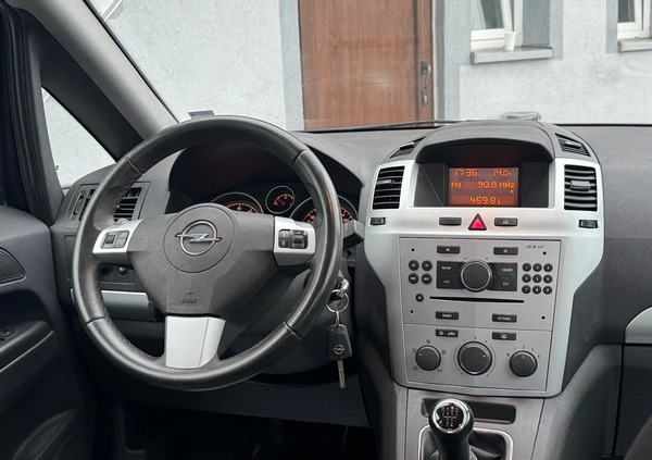 Opel Zafira cena 15400 przebieg: 208000, rok produkcji 2009 z Inowrocław małe 37